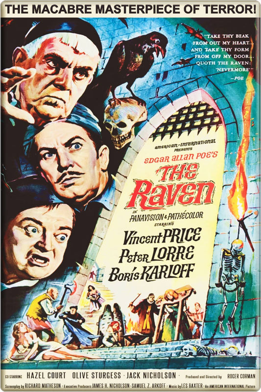 The Raven - Vintage Movie Poster Reproduction Magnet