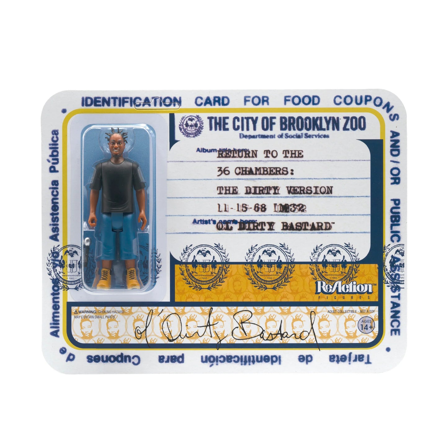 ODB "Brooklyn Zoo" ReAction Figure