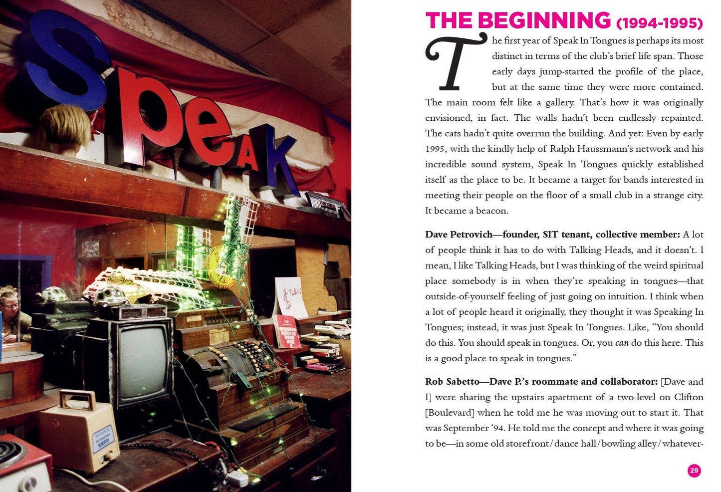 Speak In Tongues: Cleveland's Infamous DIY Punk Venue