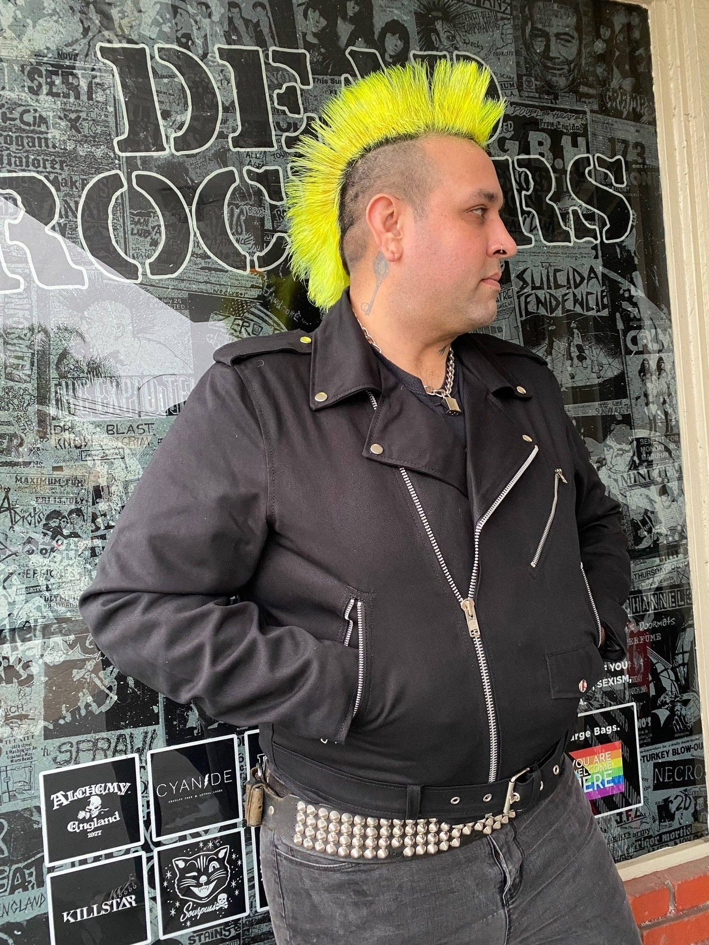 Shock Troops Cotton Twill Motorcyle Jacket