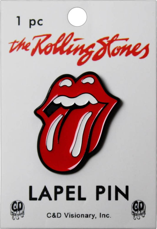 Rolling Stones - Tongue Out Logo Enamel Pin