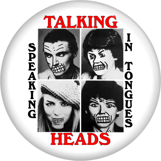 Talking Heads - "... In Tongues" Pin-on Button - 1.5 Inch