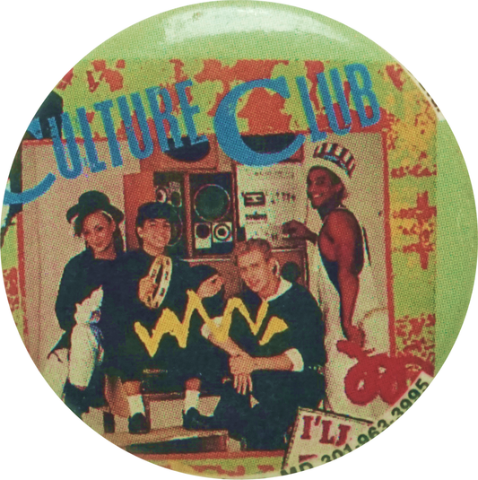 Culture Club - "I'll Tumble..." Pin-on Button - 1.25 Inch