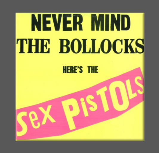 SEX PISTOLS, Magnet, Button, NEVER MIND