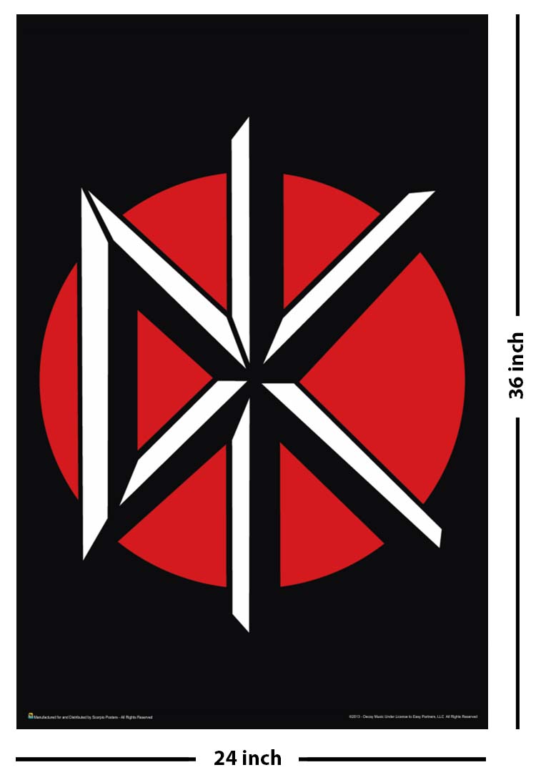 Dead Kennedys Logo Poster - 24" X 36"