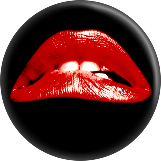 Rocky Horror - Bite-down Lip Pin-on Button - 1.25 Inch