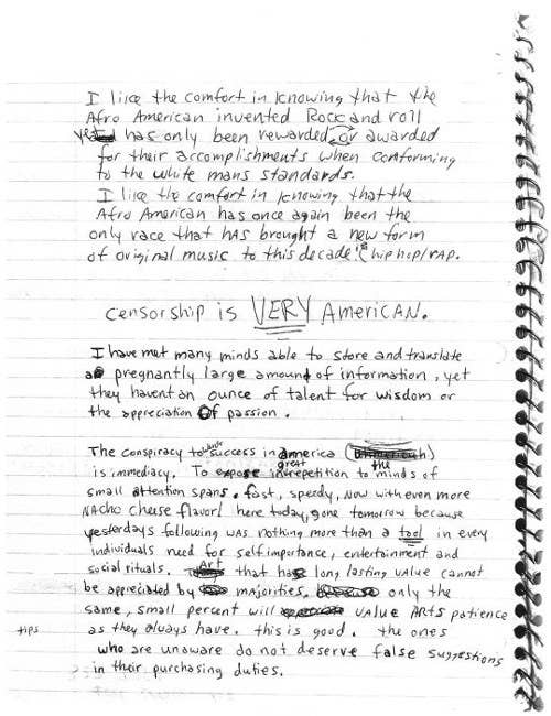 Journals of Kurt Cobain