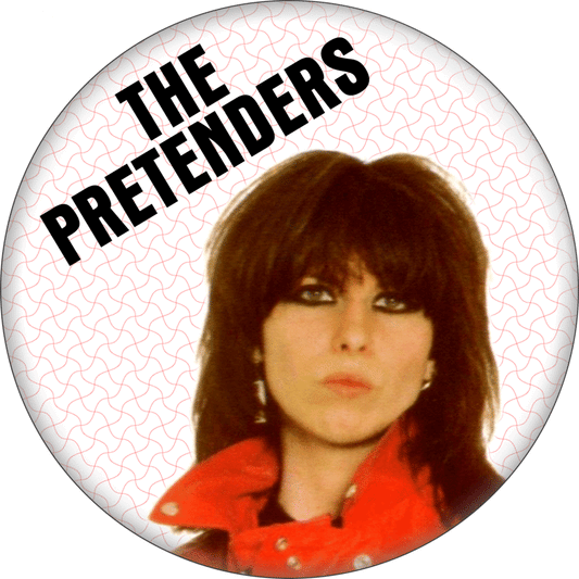 The Pretenders - Chrissie Hynde Pin-on Button - 1.5 Inch