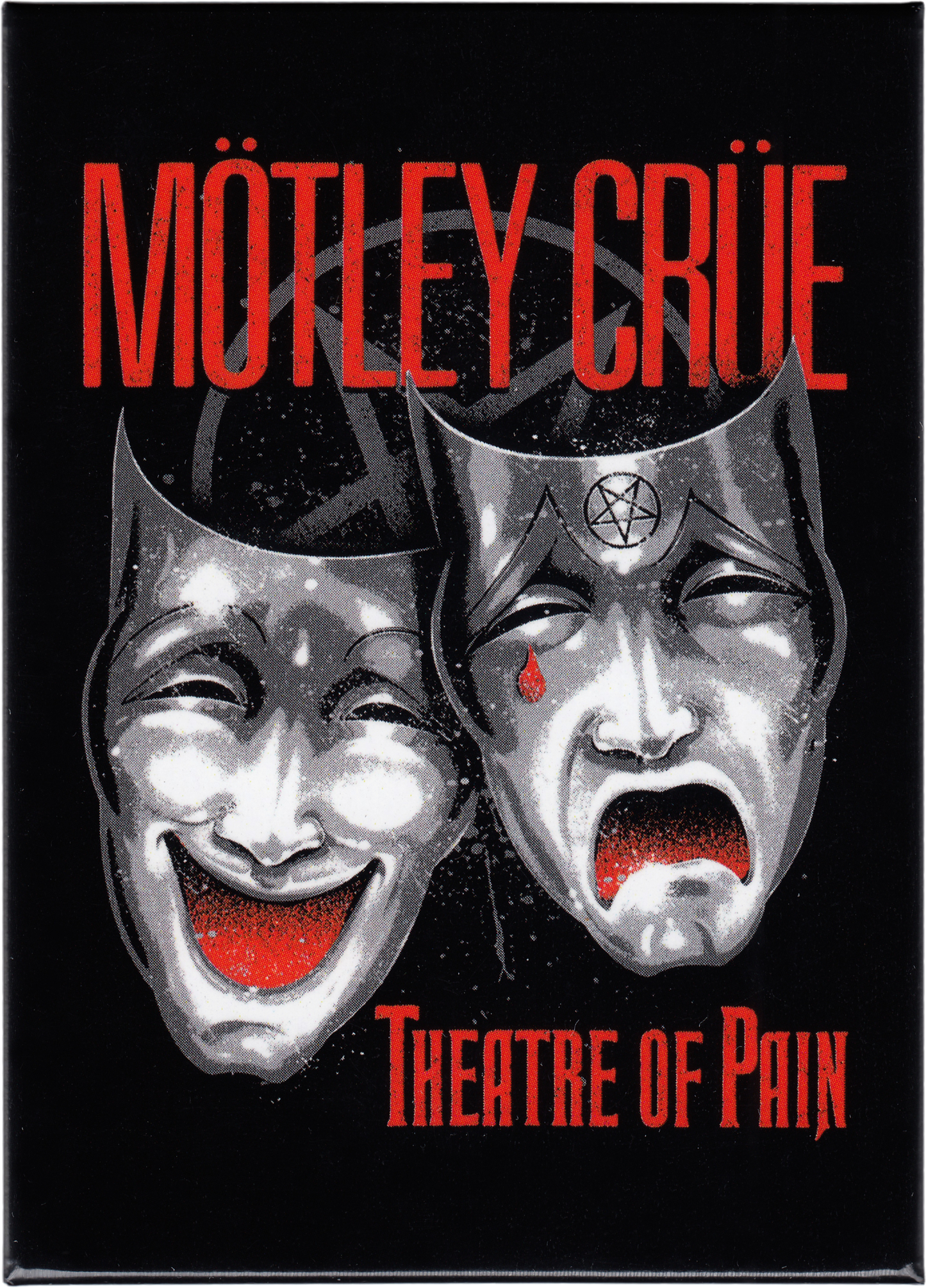 Motley Crue - "Theatre Of Pain" Cover Art Magnet