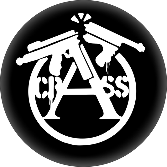 Crass - Anarchy And Peace Logo Pin-on Button - 1.25 Inch