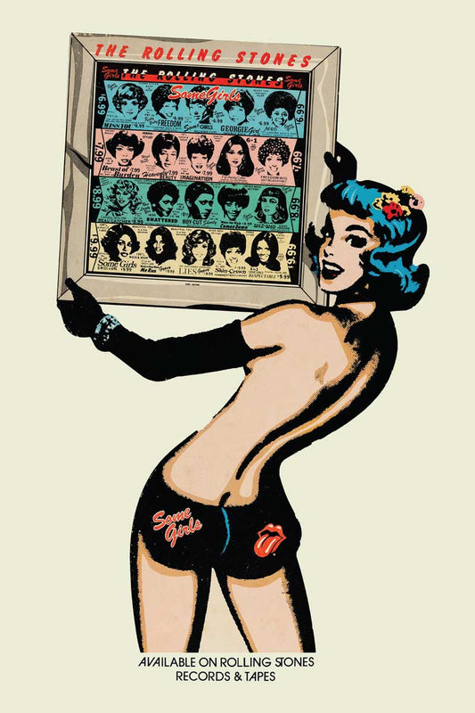 ROLLING STONES (SOME GIRLS) POSTER