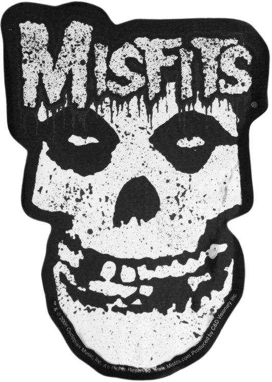 Misfits, The - Shiny Silver Crimson Ghost - Sticker
