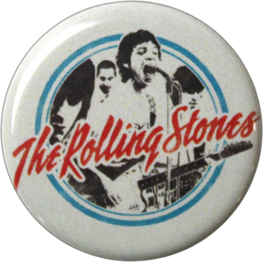 Rolling Stones - Mick Singing Pin-on Button - 1.25 Inch
