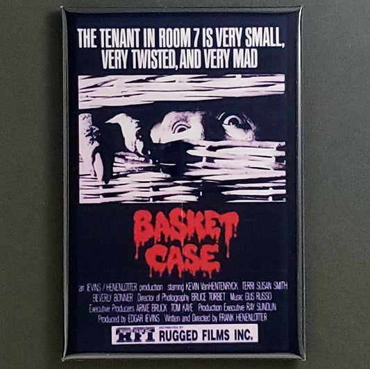 Basket Case Movie Magnet, Button, Wholesale, Lot, DVD, Reanimator, Frankenhooker