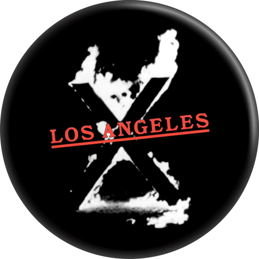 X - "Los Angeles" Album Cover Art Pin-on Button - 1.5 Inch