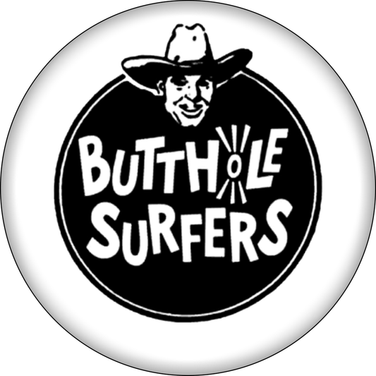 Butthole Surfers - Cowboy Pin-on Button - 1.25 Inch