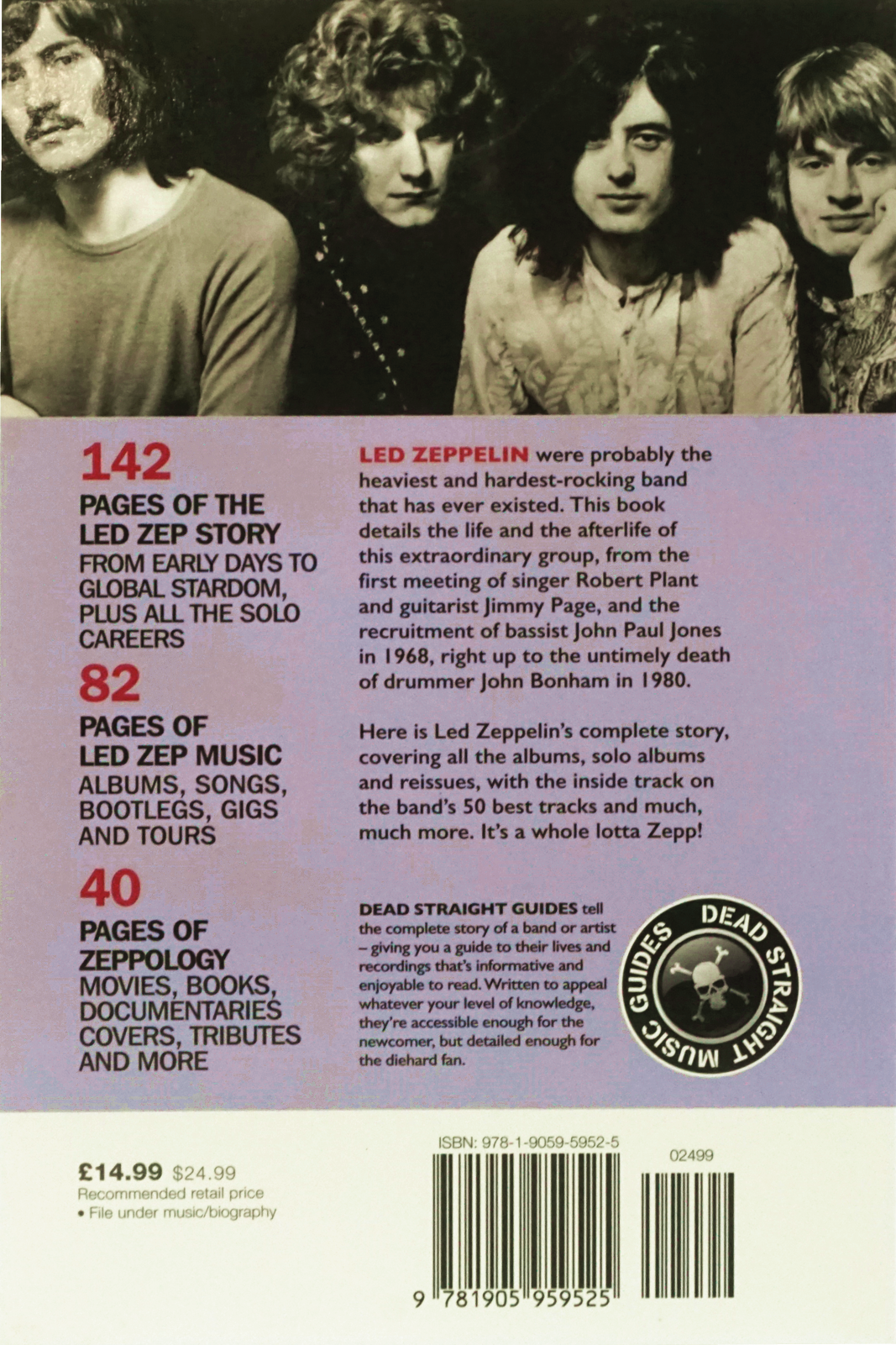 Book - "Dead Straight Guide - Led Zeppelin" By N. Williamson