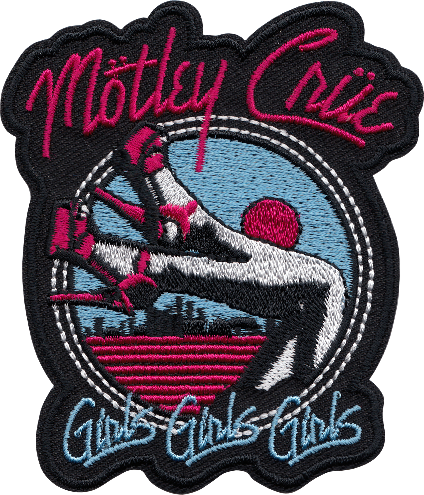 Motley Crue - "Girls, Girls, Girls" With Legs Up Patch