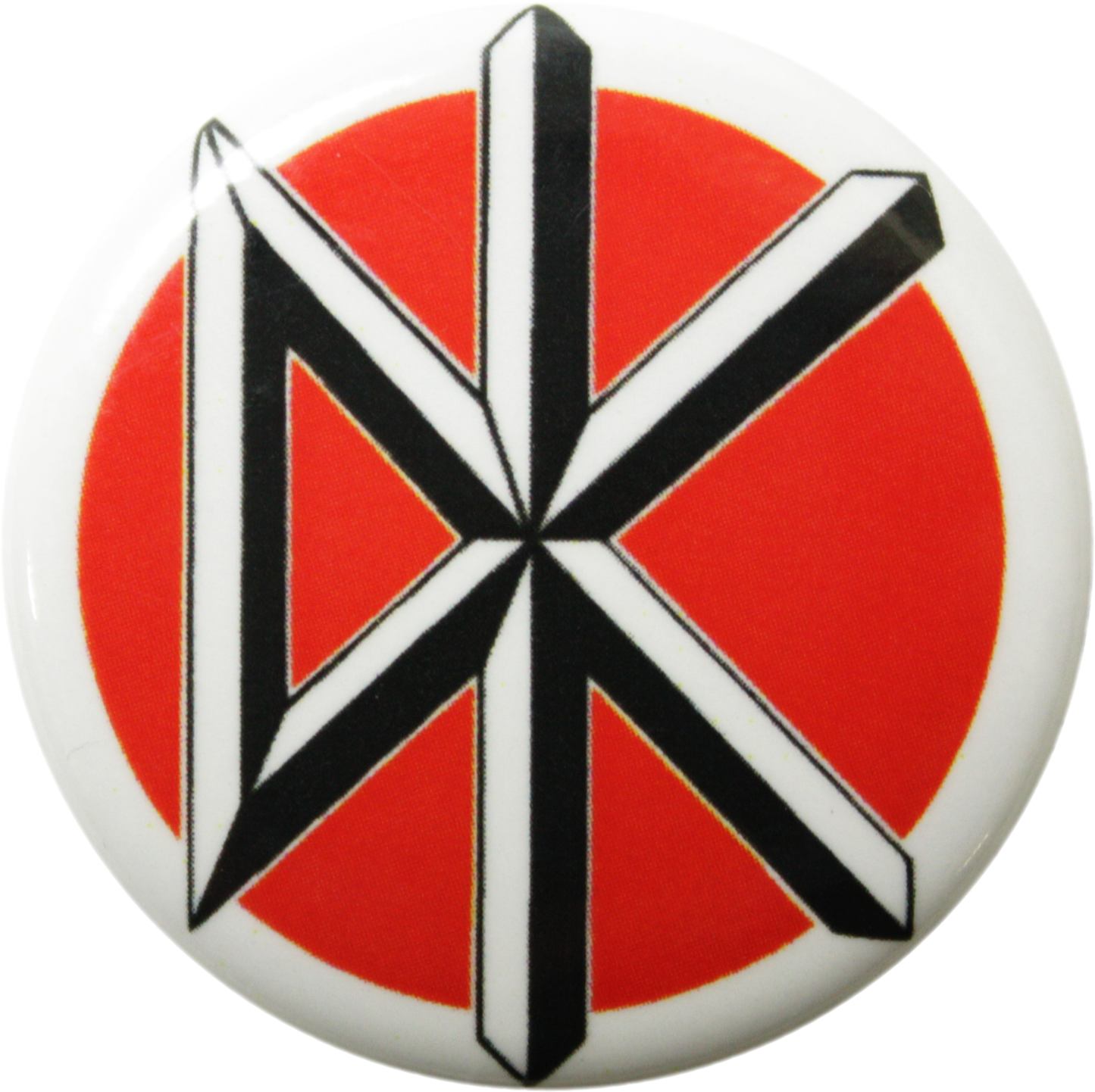 Pin-on Button - 1.25 Inch - Dead Kennedys - DK Logo