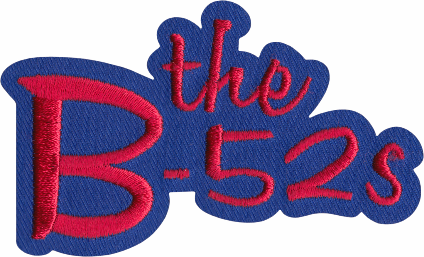 B-52's, The - Blue And Red Logo Patch