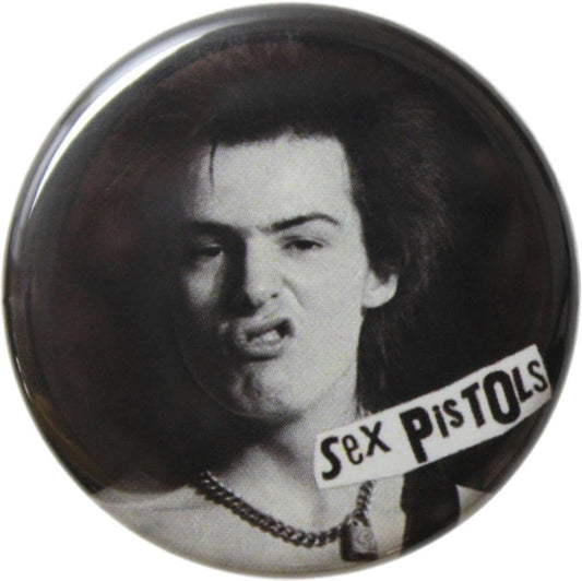 Pin-on Button - 1.25 Inch - Sex Pistols - Sid Vicious