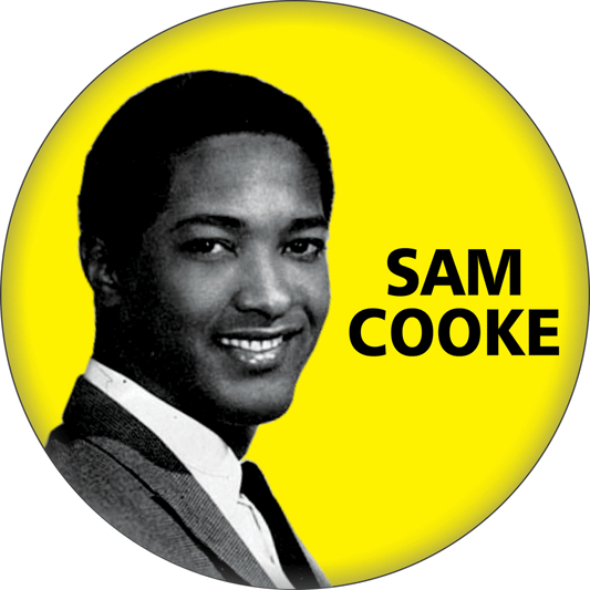 Pin-on Button - 1.25 Inch - Sam Cooke