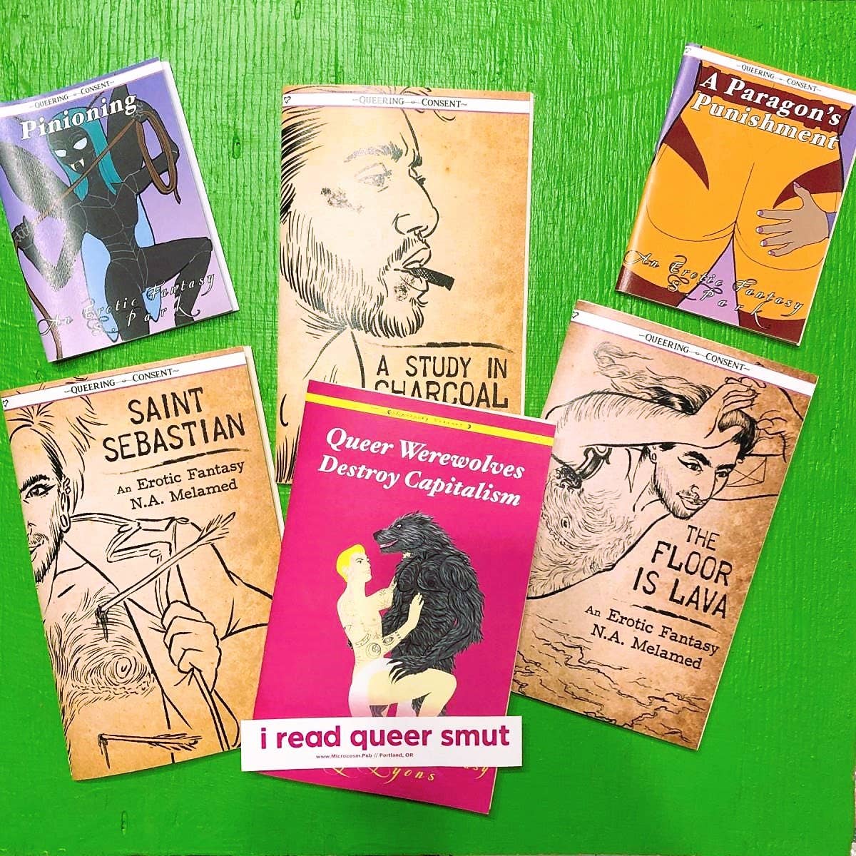 Queer Werewolves Destroy Capitalism (Queering Consent Zine)