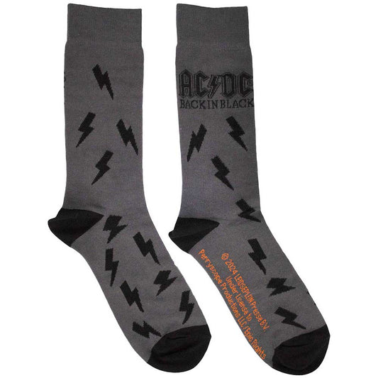 AC/DC (Back in Black) Socks