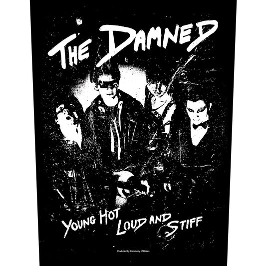 Damned "Hot, Loud and Stiff" Back Patch