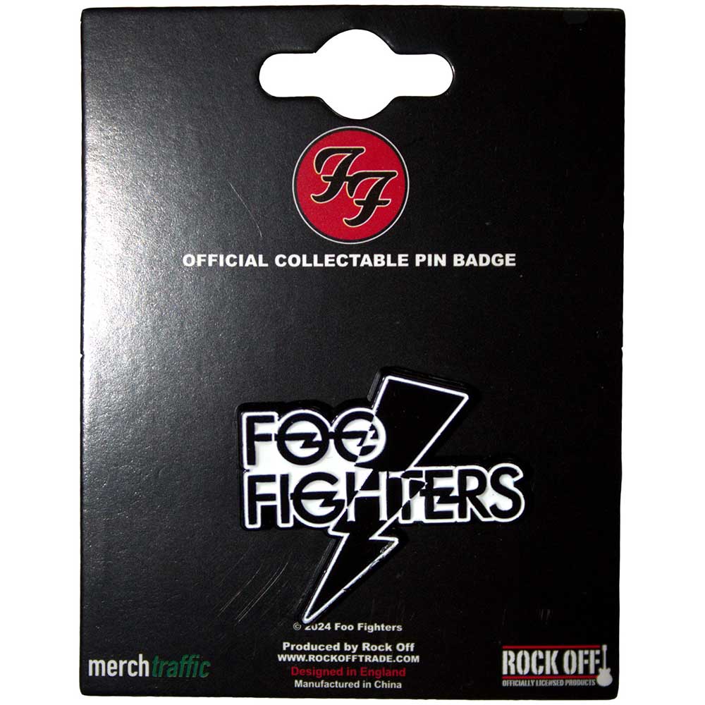 Foo Fighters (Flash Logo) Enamel Pin