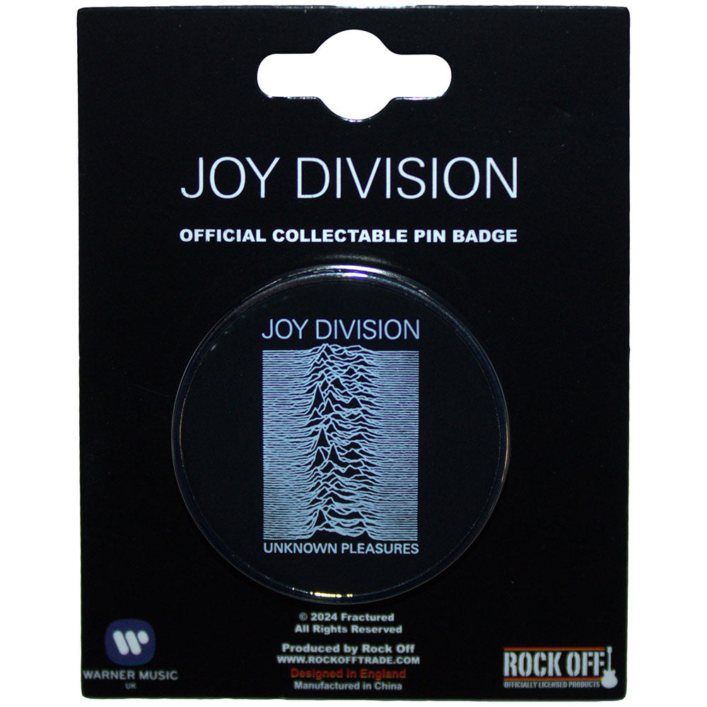 Joy Division (Unknown Pleasures) Enamel Pin