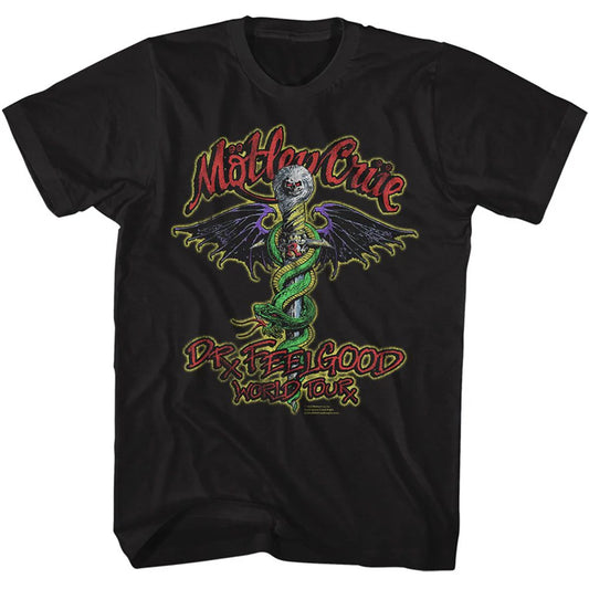 MOTLEY CRUE "DR FEELGOOD TOUR" T-Shirt