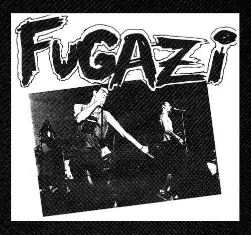 Fugazi at the Axiom 4x3.5" Printed Patch