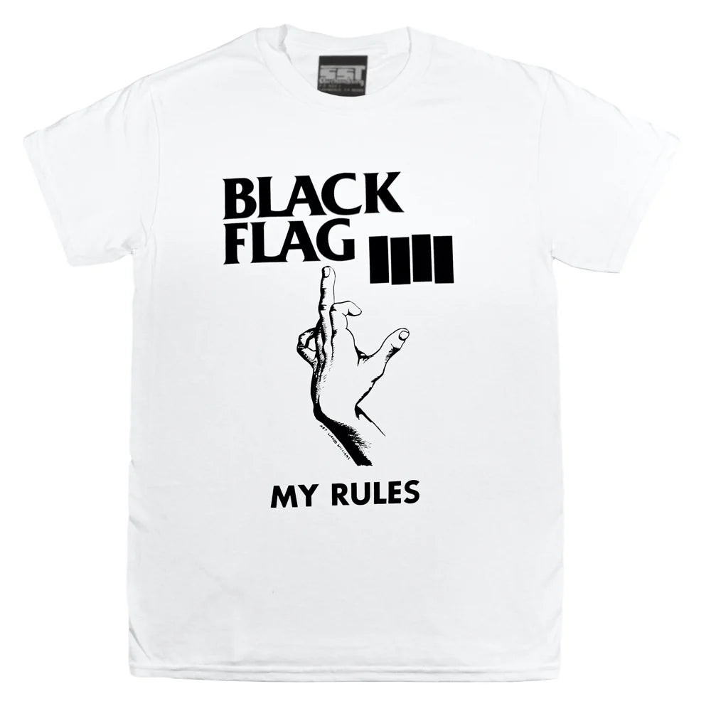Black Flag "My Rules" T-Shirt