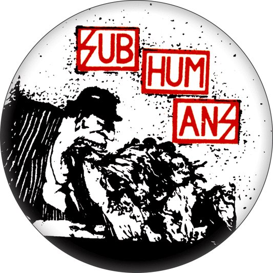 Subhumans Pin-on Button - 1.25 Inch