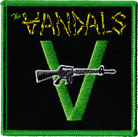 Vandals, The - "V" Gun Logo Patch -