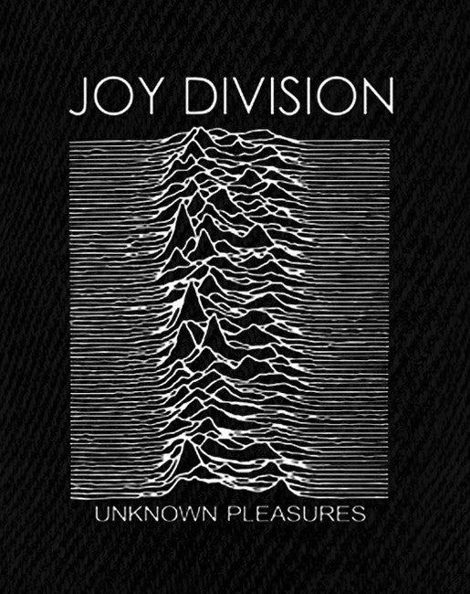Joy Division (Unknown Pleasures) Printed Patch