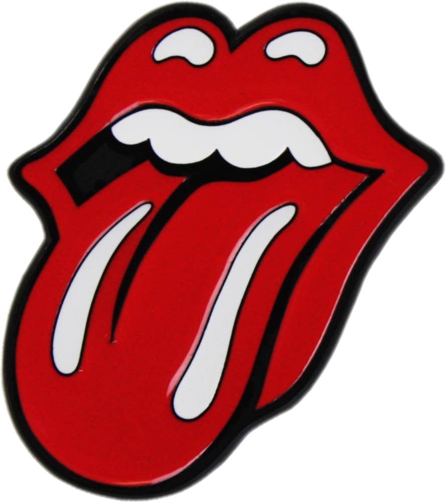 Rolling Stones - Tongue Out Logo Enamel Pin