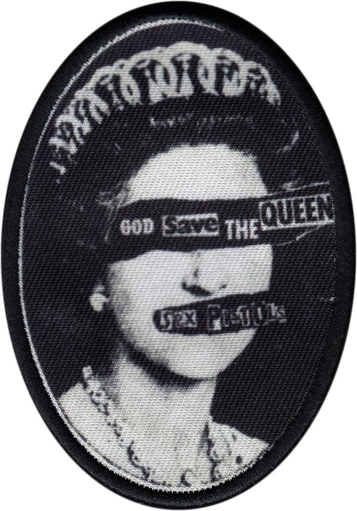 Sex Pistols - "God Save The Queen" Single Cover Art Patch
