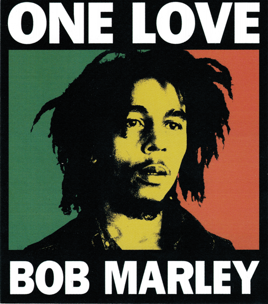 Marley, Bob - "One Love" Portrait Sticker
