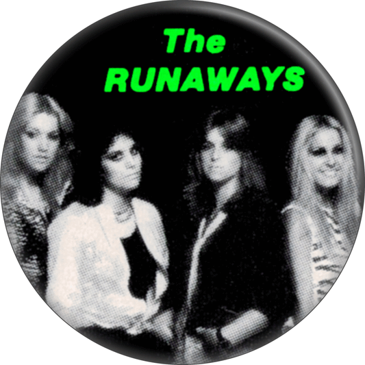Runaways / Joan Jett Pin-on Button - 1.5 Inch