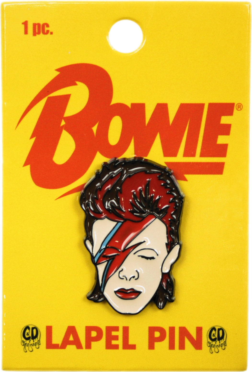 David Bowie - Aladdin Sane - Enamel Pin