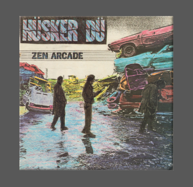 HUSKER DU, Magnet, Button, ZEN ARCADE
