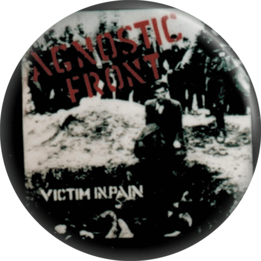 Agnostic Front Pin-on Button - 1.25 Inch
