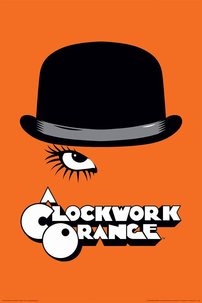 A Clockwork Orange Hat Poster - 24" X 36"
