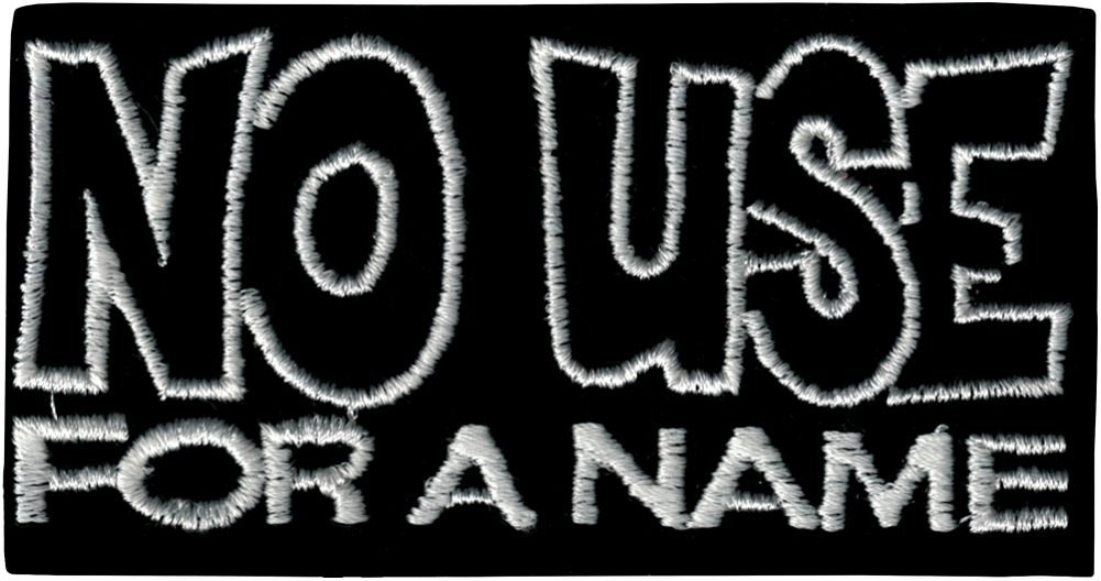 Patch - No Use For A Name - Logo