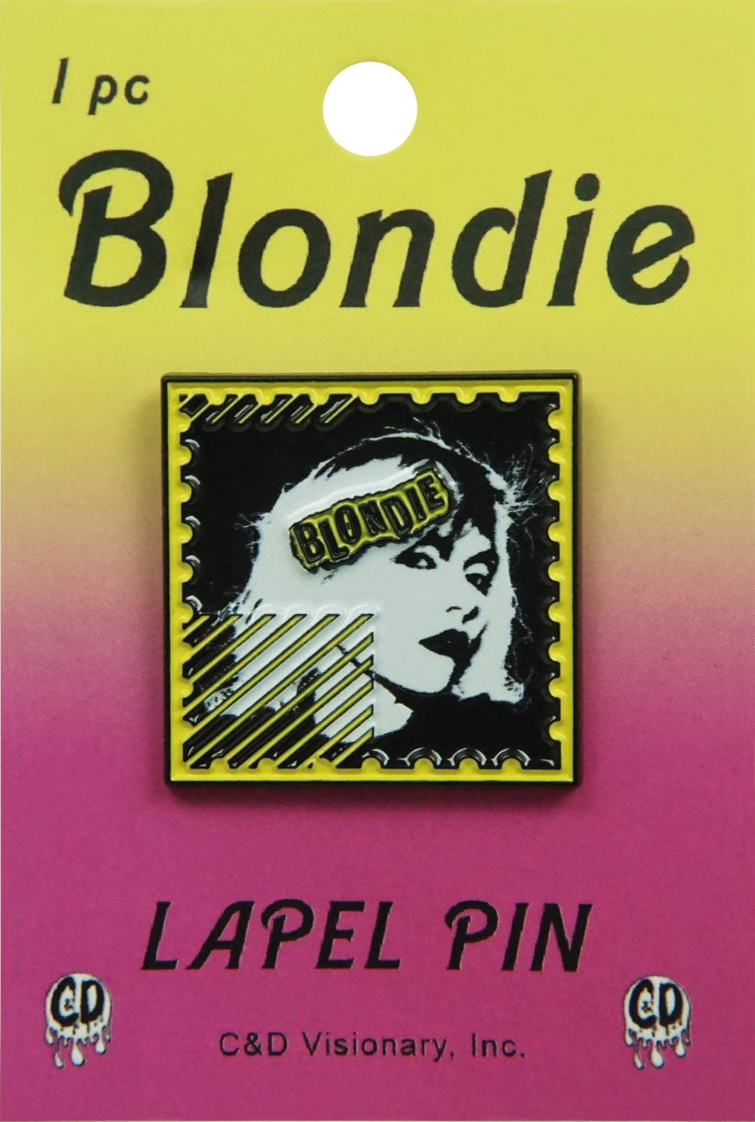 Blondie - Debbie Harry Stamp - Enamel Pin