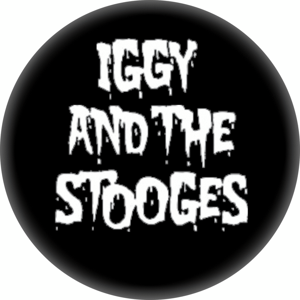Iggy Pop - "Iggy & The Stooges" Pin-on Button - 1 Inch