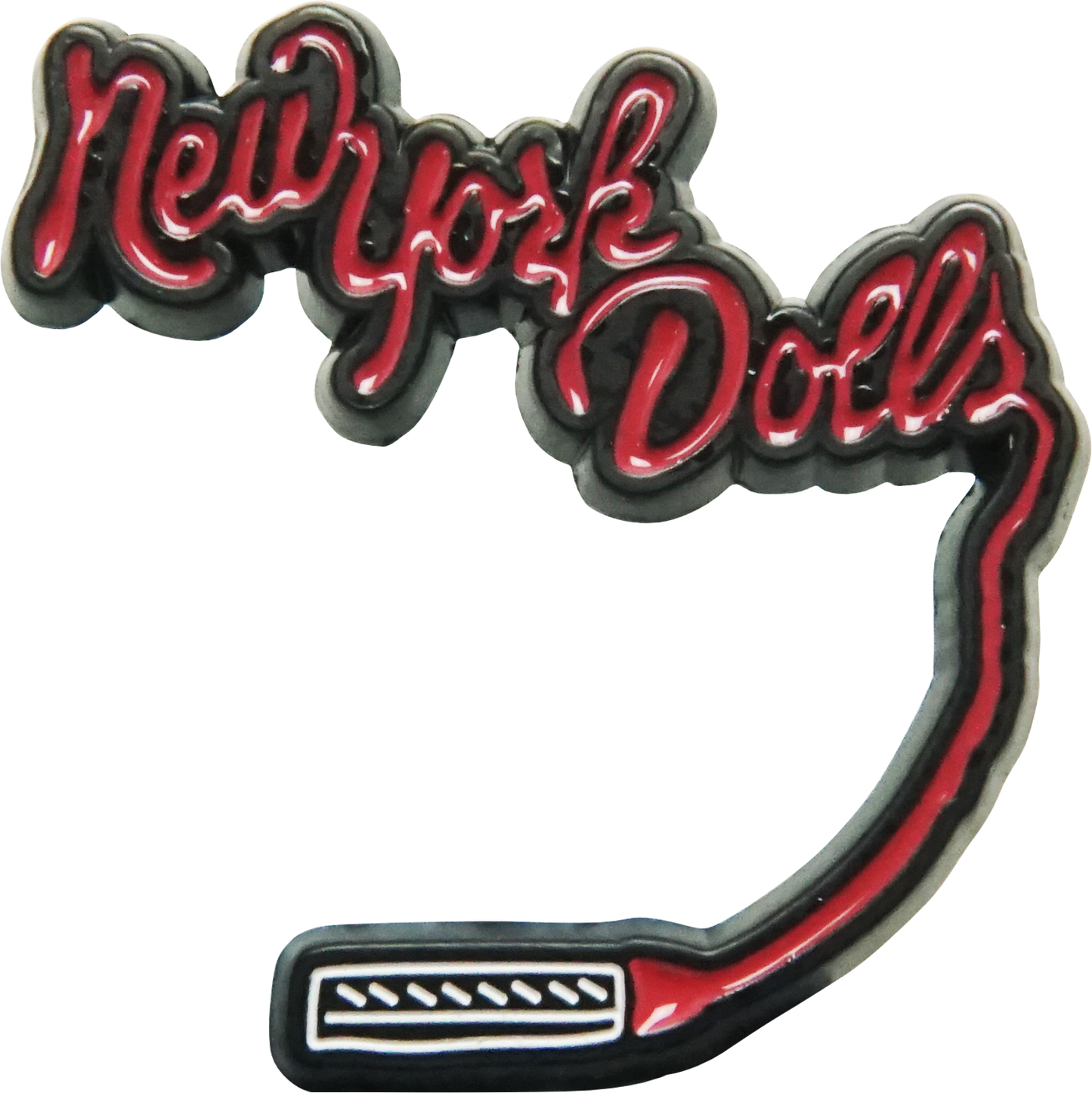 New York Dolls - Smeared Lipstick Logo - Enamel Pin