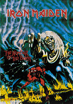 Iron Maiden (Number of the Beast) Flag